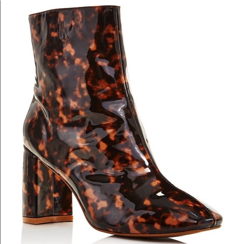 Jaggar The Label Tortoise Gloss Bootie Size 40